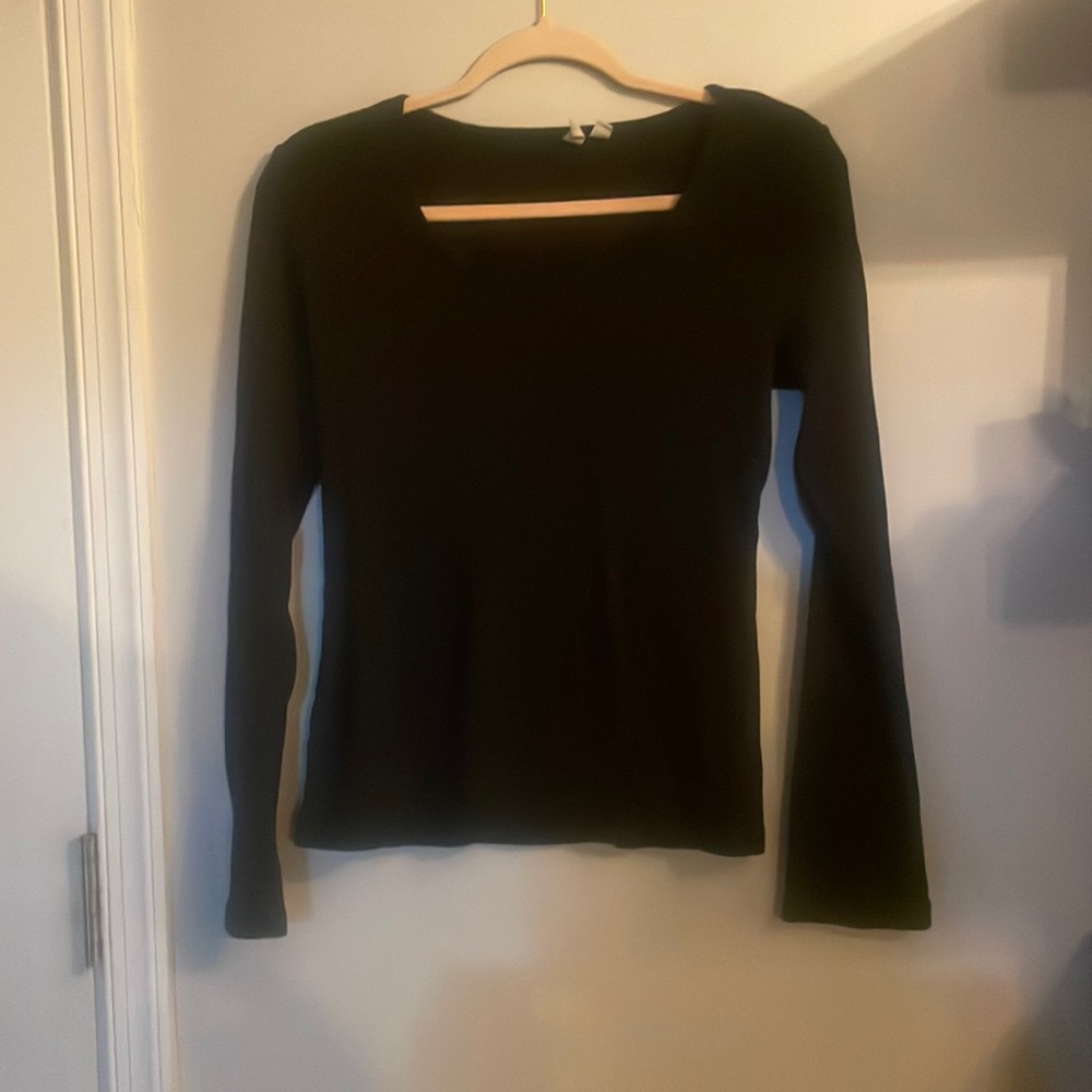 Madison black long sleeve shirt